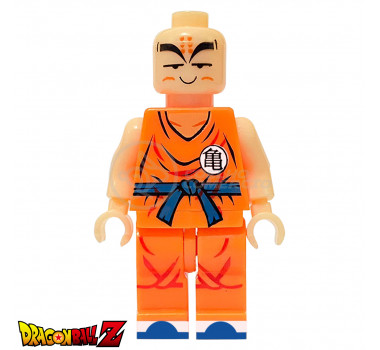 Brinquedo Boneco Mini Action Figure Dragon Ball Z Compatível com LEGO - Kuririn